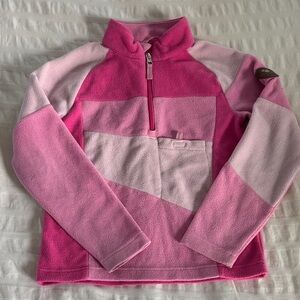 Obermeyer Kids Pink and Light Pink Fleece Hoodie